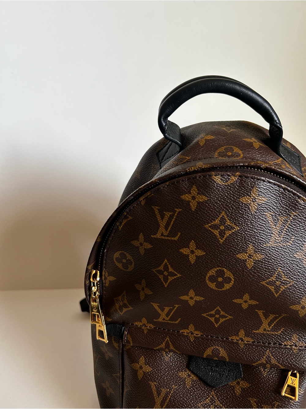 Louis Vuitton Monogram Canvas Mini Backpack in Brown and Black - Picture 3 of 5